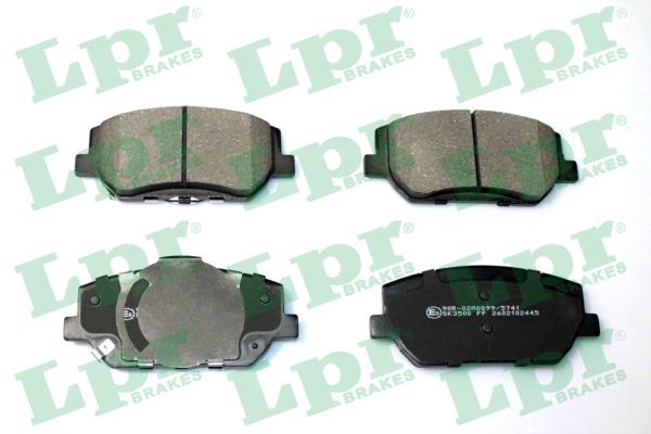 Гальмівні колодки дискові LPR 05P2445 - zapix