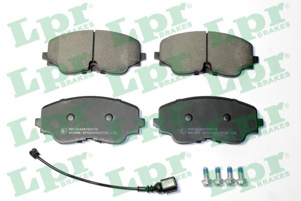 Гальмівні колодки дискові LPR 05P2270A - zapix