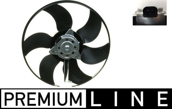 Вентилятор системи охолодження MAHLE CFF308000P - zapix