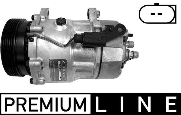 Компресор кондиціонера MAHLE ACP1031000P - zapix