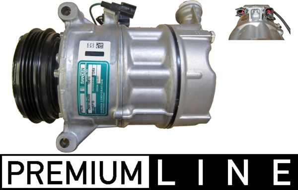 Компресор кондиціонера MAHLE ACP1190000P - zapix