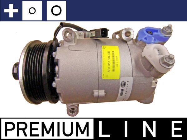 Компресор кондиціонера MAHLE ACP1364000P - zapix