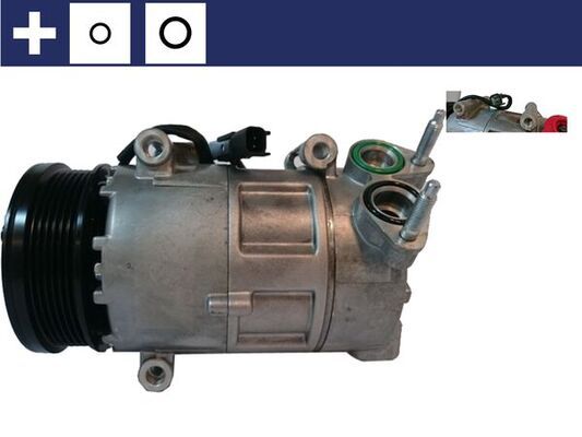 Компресор кондиціонера MAHLE ACP1364000S - zapix