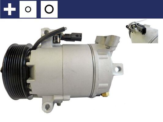 Компресор кондиціонера MAHLE ACP164000S - zapix