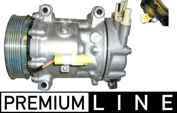Компресор кондиціонера MAHLE ACP359000P - zapix