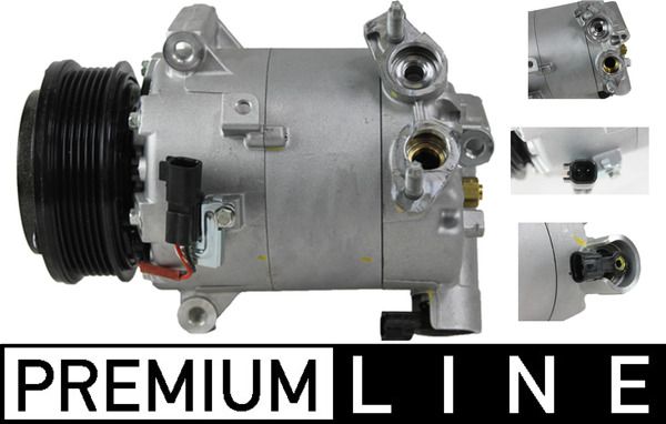 Компресор кондиціонера MAHLE ACP548000P - zapix