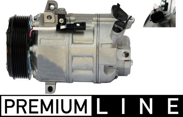 Компресор кондиціонера MAHLE ACP72000P - zapix