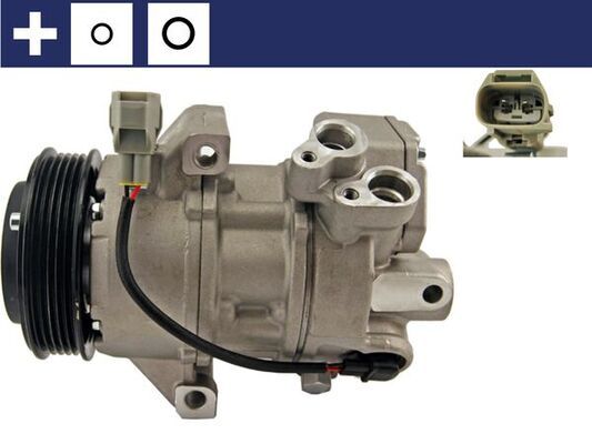 Компресор кондиціонера MAHLE ACP889000S - zapix