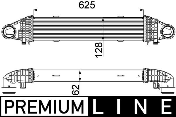 Інтеркулер MAHLE CI358000P - zapix