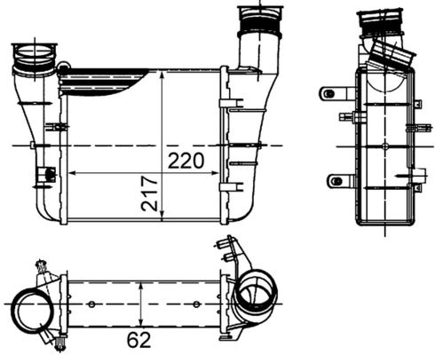 Інтеркулер MAHLE CI426000S - zapix