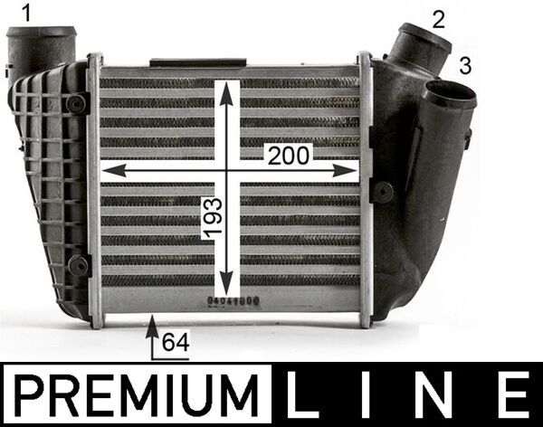 Інтеркулер MAHLE CI429000P - zapix