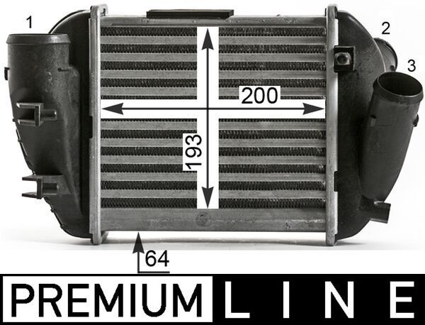Інтеркулер MAHLE CI430000P - zapix