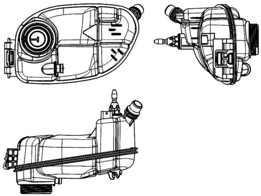 Розширювальний бачок MAHLE CRT65000S - zapix