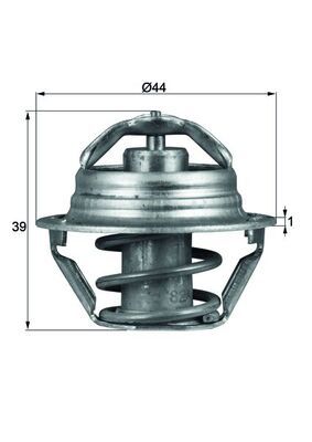 Термостат MAHLE TX9087D - zapix