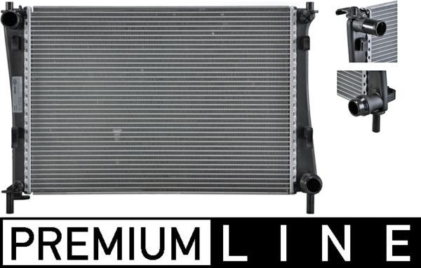 Радіатор охолодження двигуна MAHLE CR1355000P - zapix