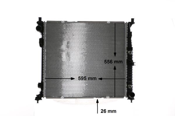Радіатор охолодження двигуна MAHLE CR1906000S - zapix