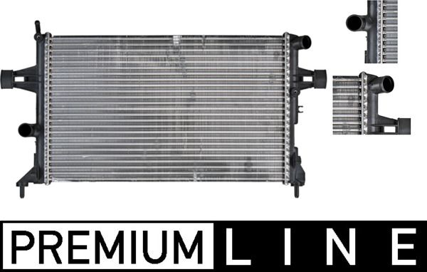 Радіатор охолодження двигуна MAHLE CR227000P - zapix