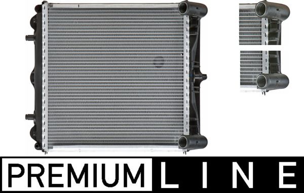 Радіатор охолодження двигуна MAHLE CR370000P - zapix