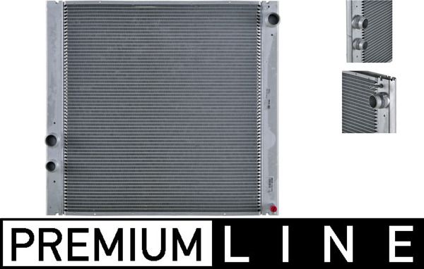 Радіатор охолодження двигуна MAHLE CR915000P - zapix