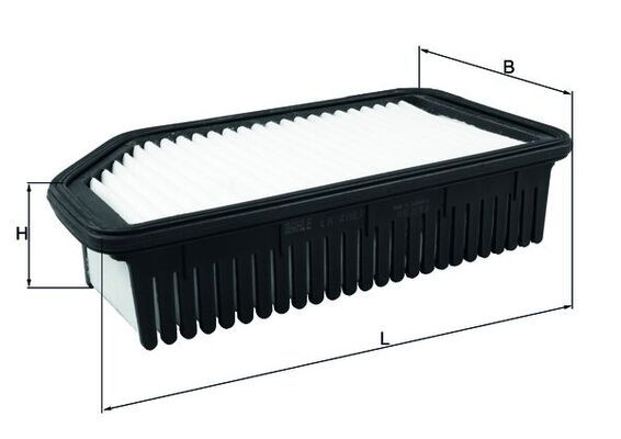 Повітряний фільтр MAHLE LX4083 - zapix