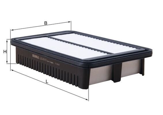 Повітряний фільтр MAHLE LX4941 - zapix