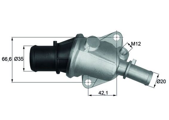 Термостат MAHLE TI10588 - zapix
