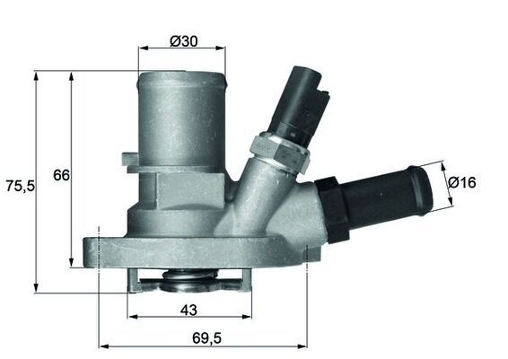 Термостат MAHLE TI14988 - zapix