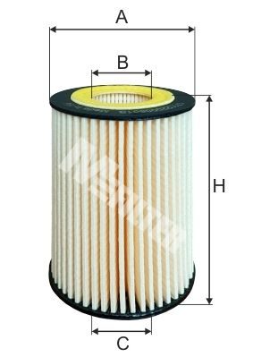 Оливний фільтр MFILTER TE601 - zapix