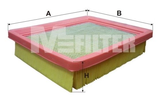 Повітряний фільтр MFILTER K400 - zapix