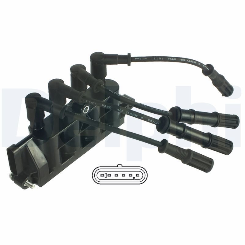 Котушка запалювання DELPHI GN1049212B1 - zapix