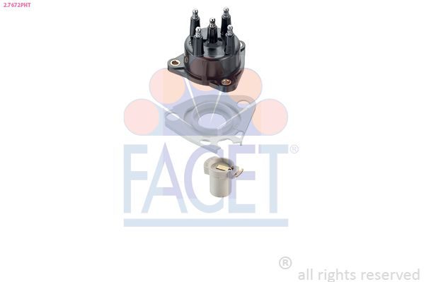Кришка розподільника запалювання FACET 27672PHT - zapix
