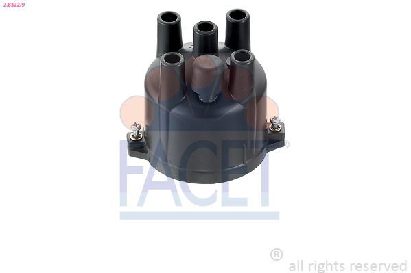 Кришка розподільника запалювання FACET 283229 - zapix