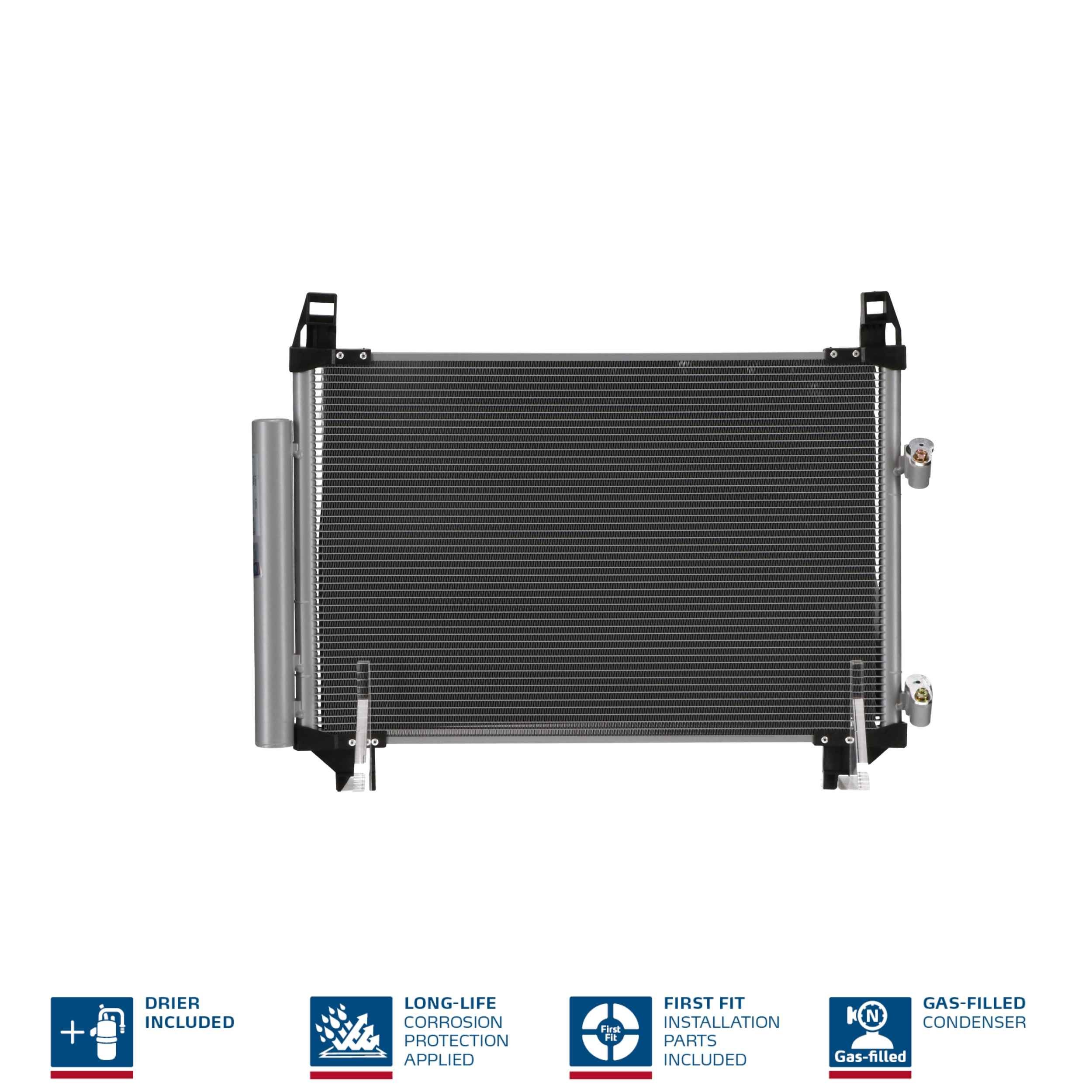 Радіатор кондиціонера NISSENS 940050 - zapix