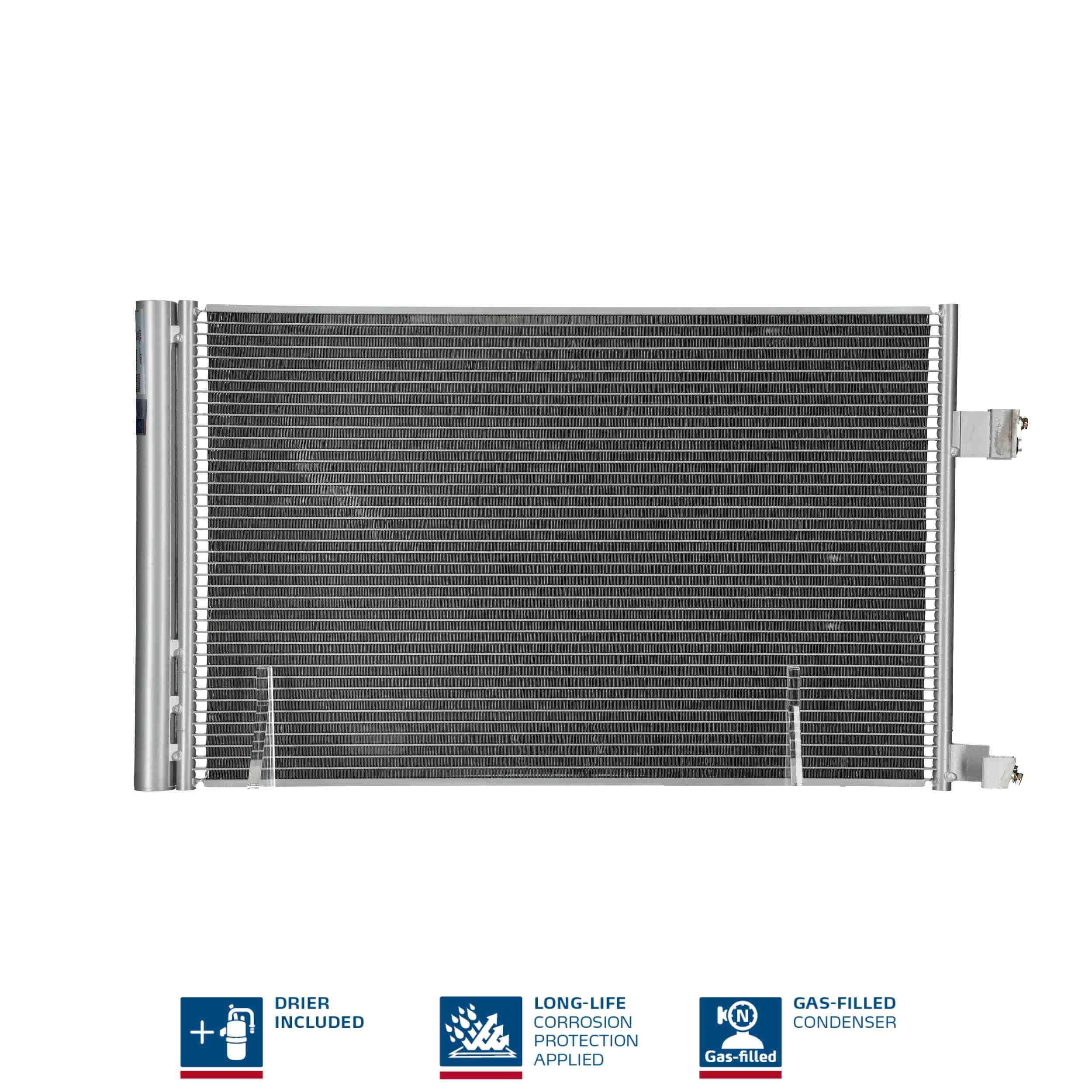 Радіатор кондиціонера NISSENS 940808 - zapix