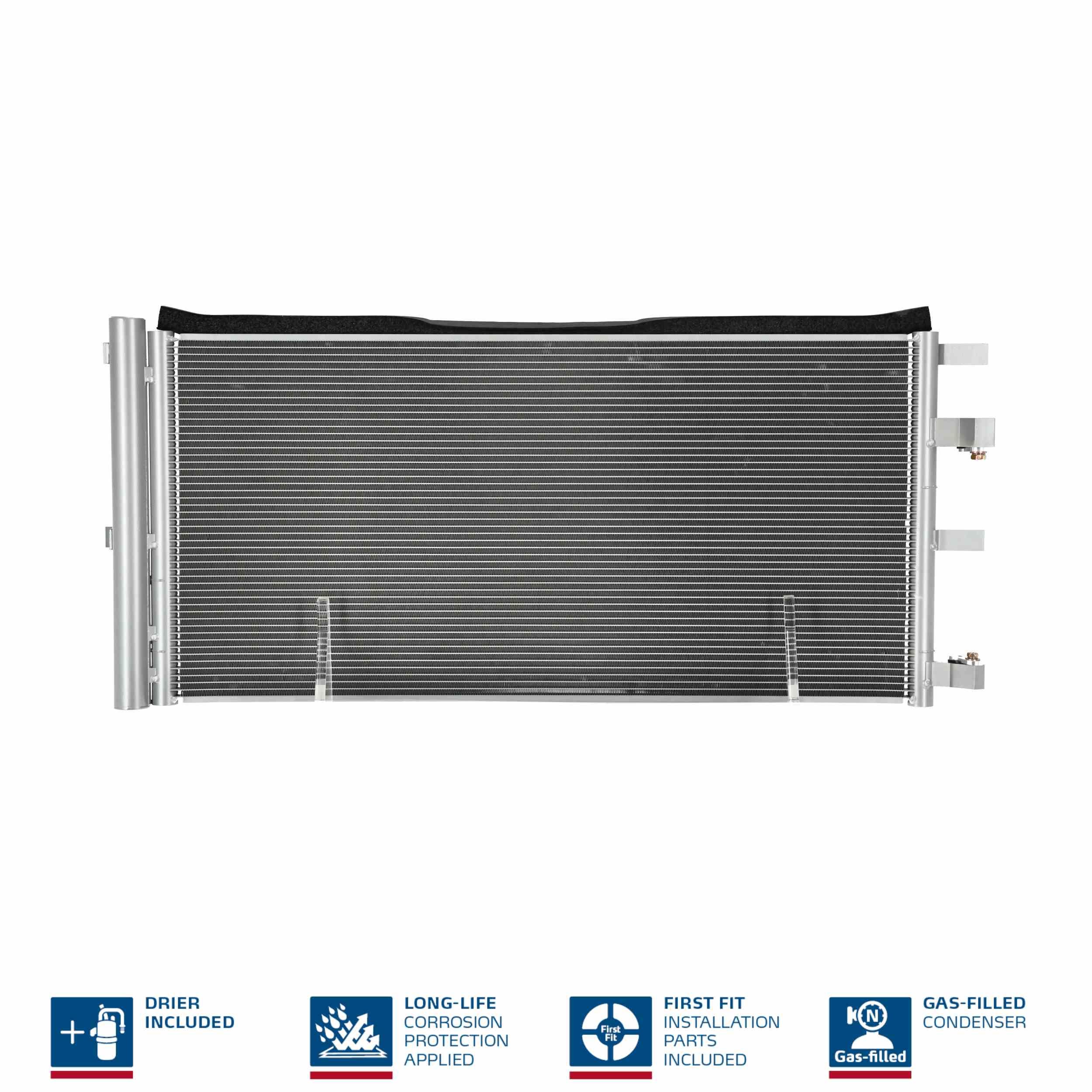 Радіатор кондиціонера NISSENS 940829 - zapix