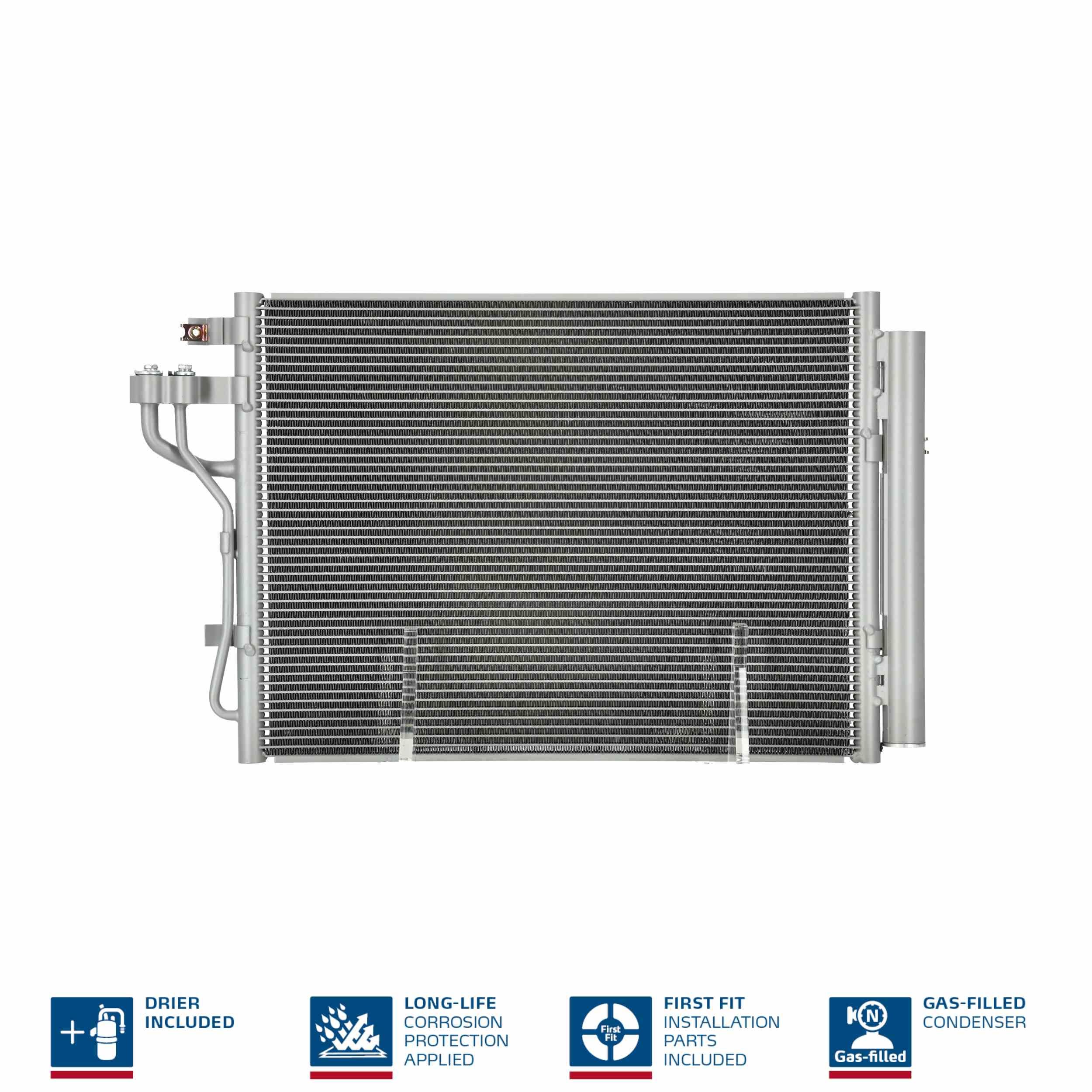 Радіатор кондиціонера NISSENS 940219 - zapix