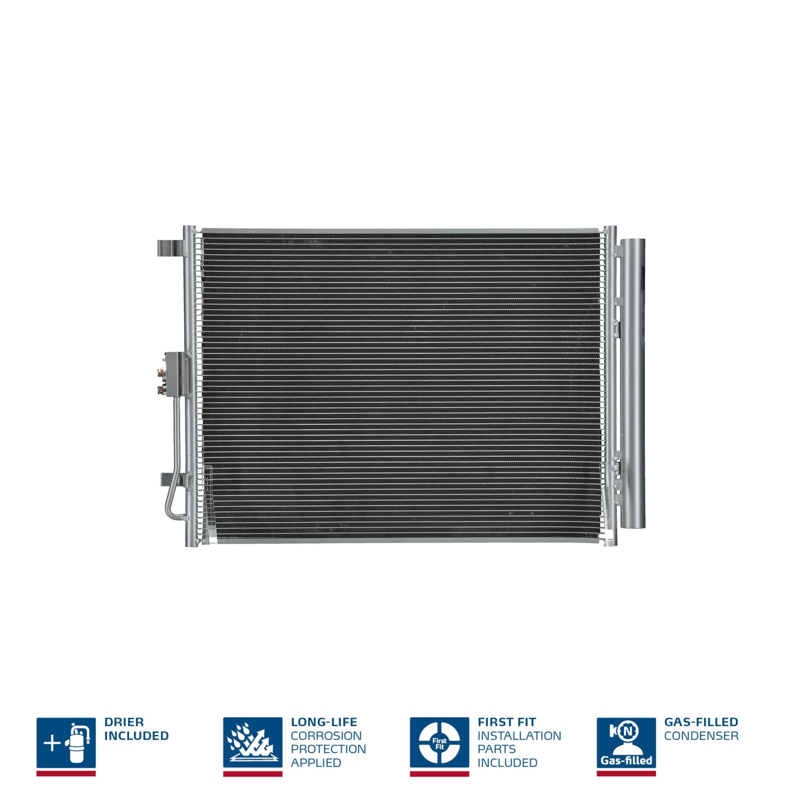 Радіатор кондиціонера NISSENS 940267 - zapix