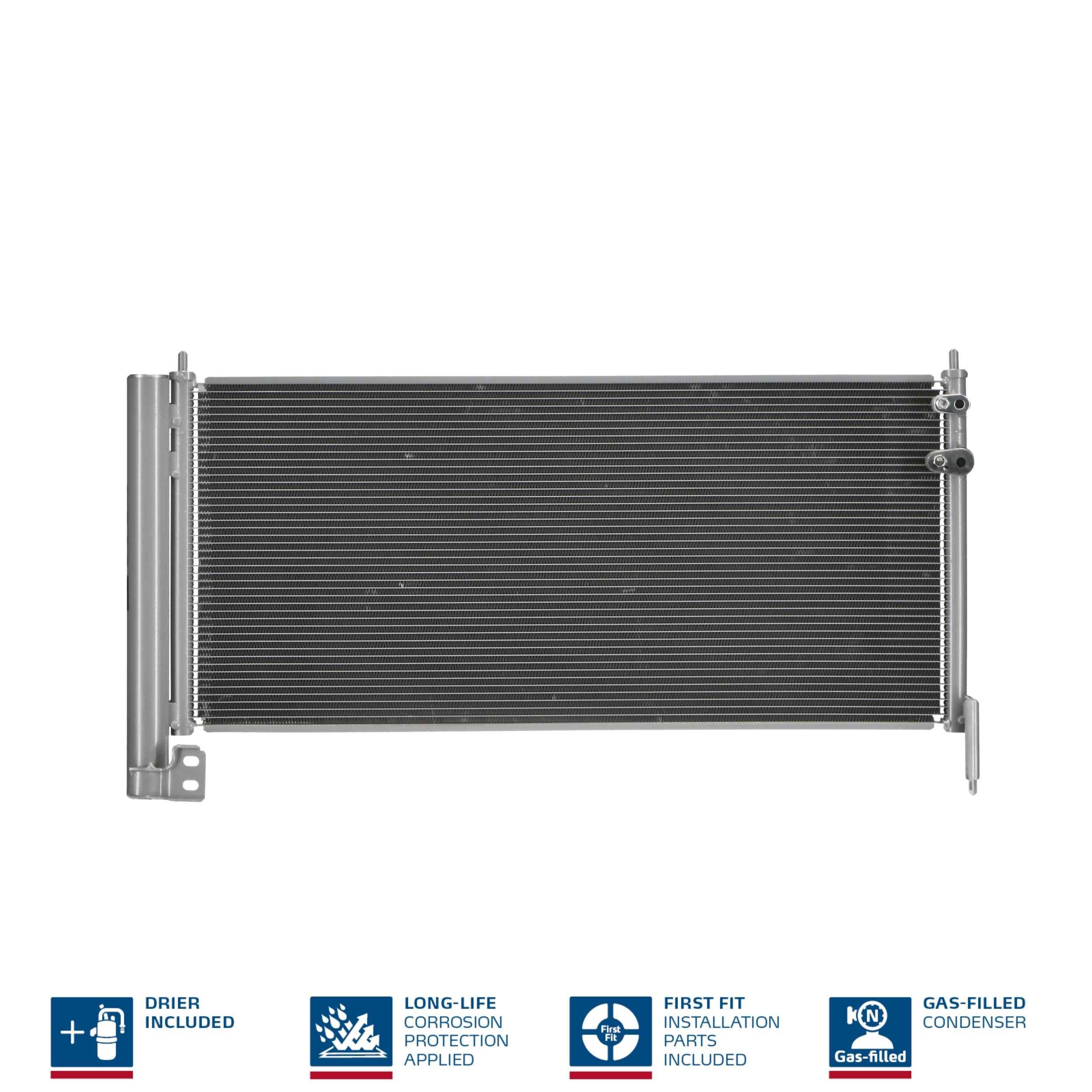 Радіатор кондиціонера NISSENS 940487 - zapix