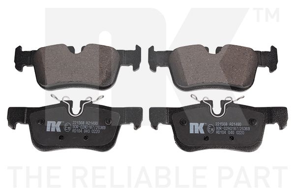 Гальмівні колодки дискові NK 221568 - zapix