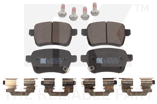 Гальмівні колодки дискові NK 2223100 - zapix