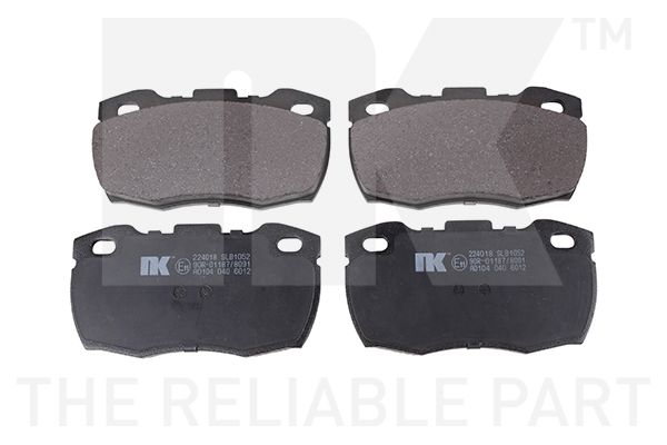 Гальмівні колодки дискові NK 224018 - zapix