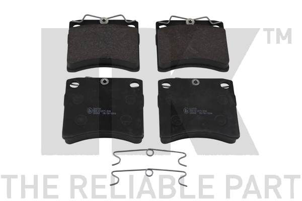 Гальмівні колодки дискові NK 224721 - zapix