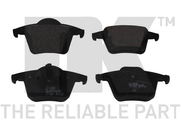 Гальмівні колодки дискові NK 224825 - zapix
