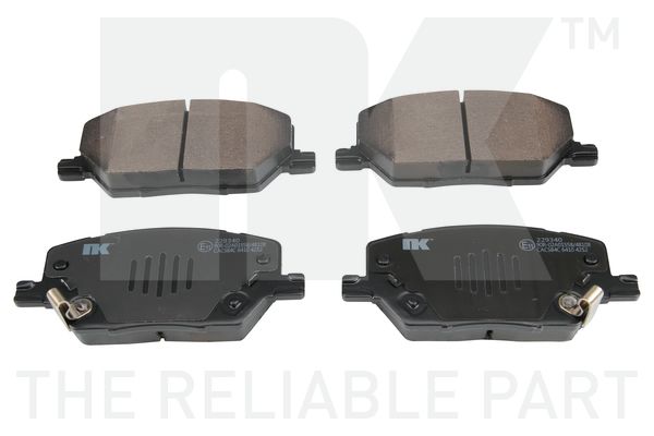 Гальмівні колодки дискові NK 229340 - zapix