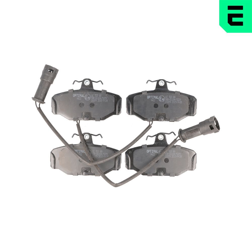 Гальмівні колодки дискові OPTIMAL BP09422 - zapix