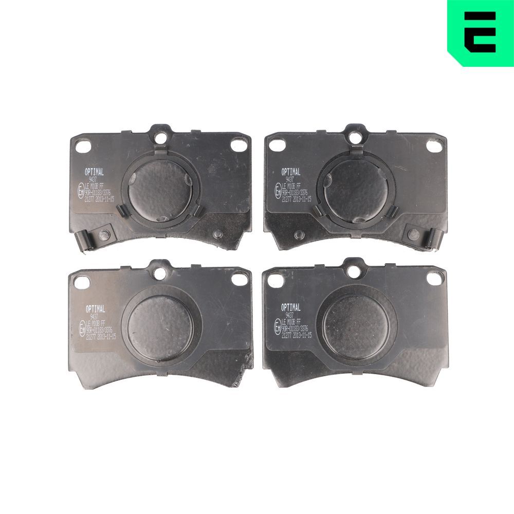 Гальмівні колодки дискові OPTIMAL BP09437 - zapix