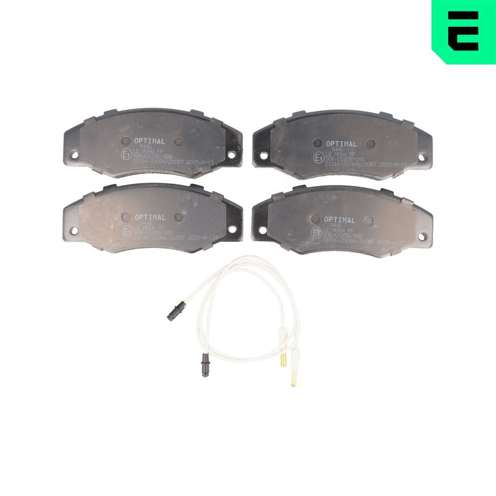 Гальмівні колодки дискові OPTIMAL BP09446 - zapix