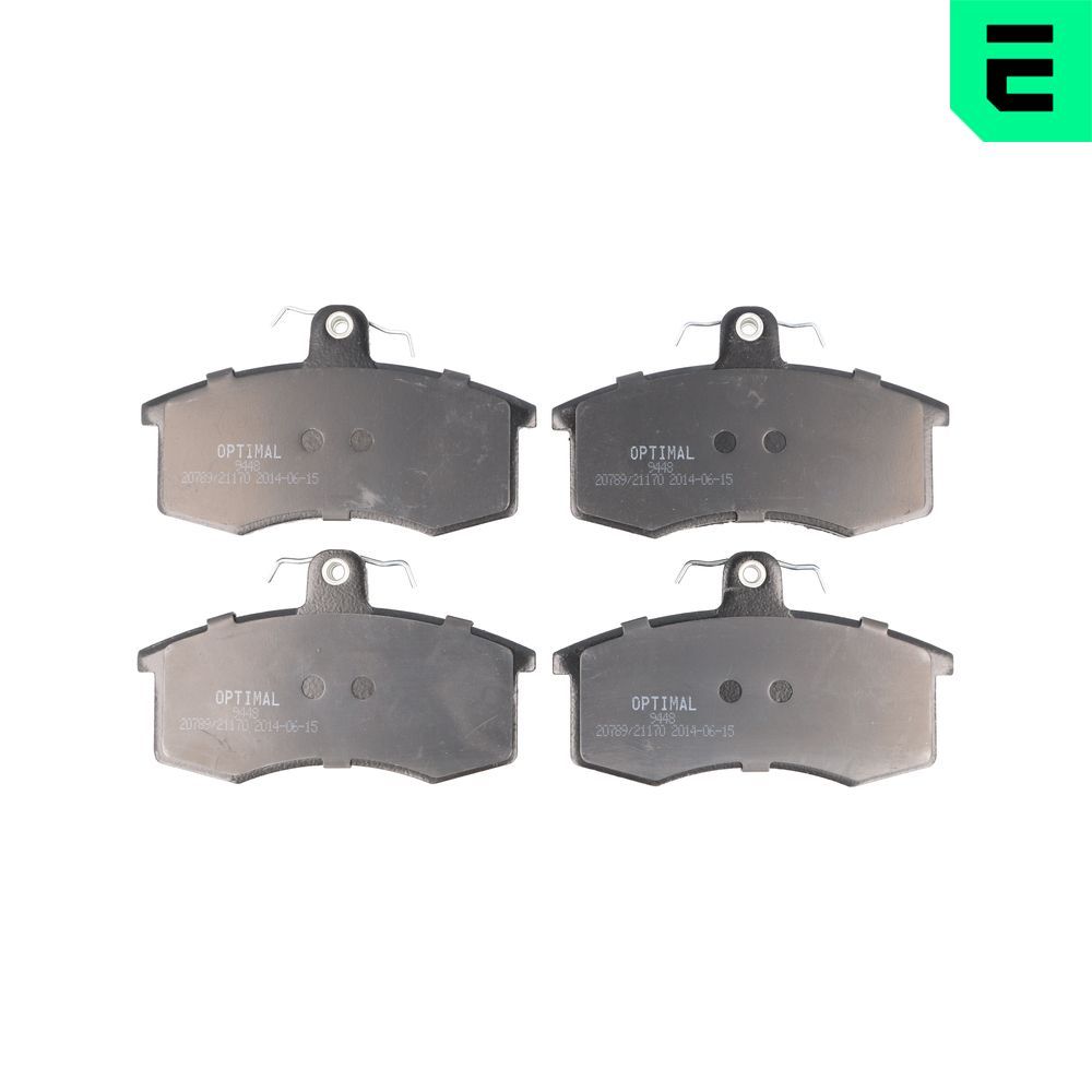 Гальмівні колодки дискові OPTIMAL BP09448 - zapix
