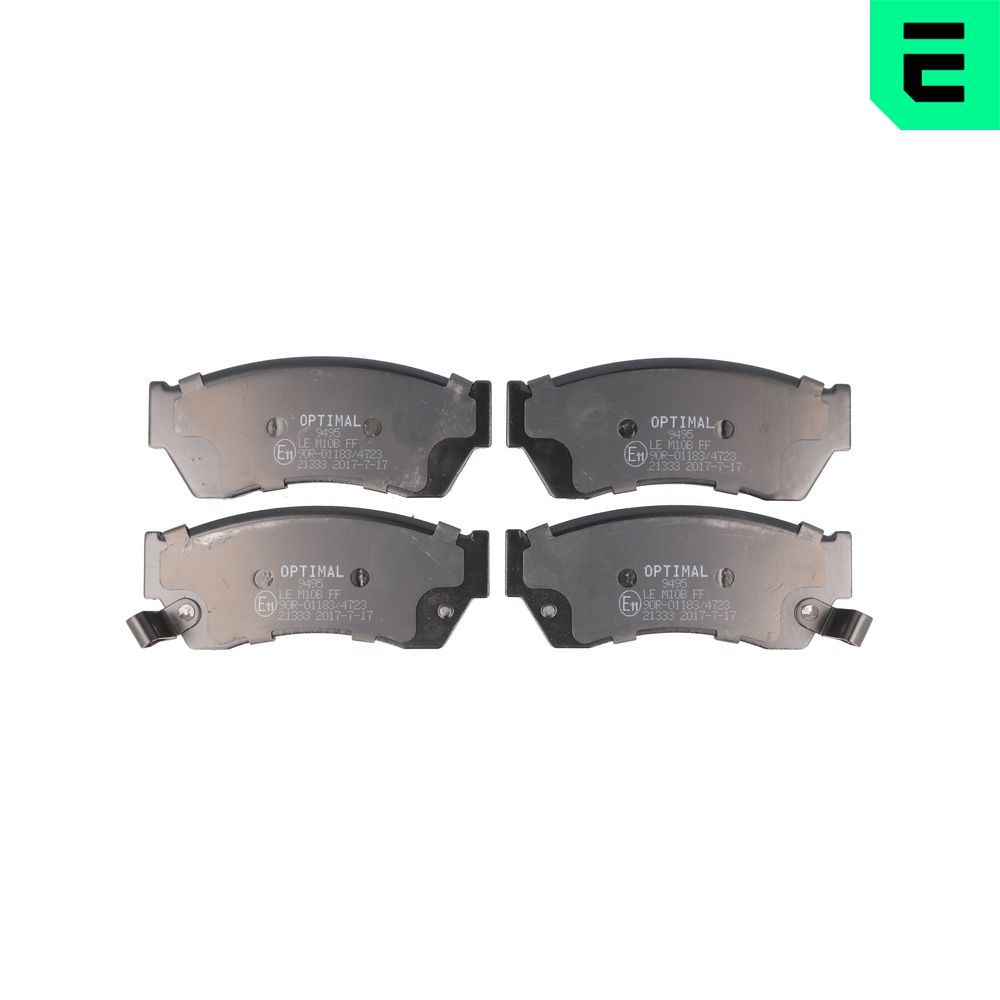 Гальмівні колодки дискові OPTIMAL BP09495 - zapix