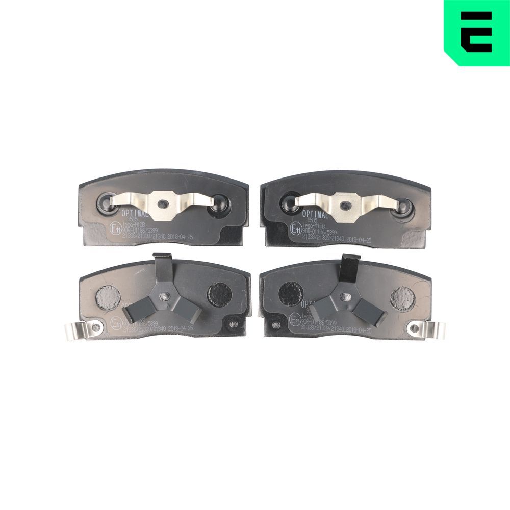 Гальмівні колодки дискові OPTIMAL BP09505 - zapix